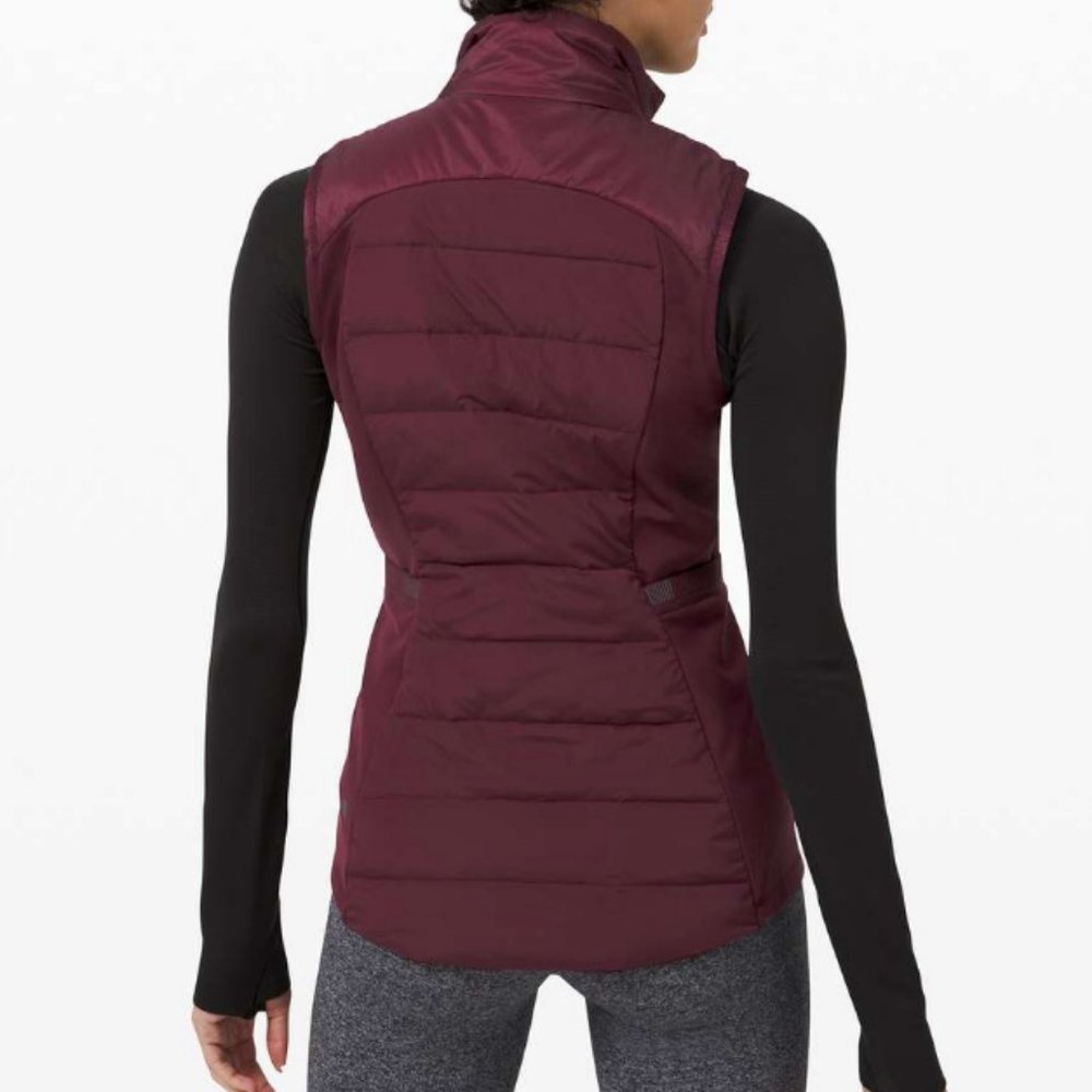 LULULEMON Down for it All Vest Puffer Cassis - Picture 3 of 9